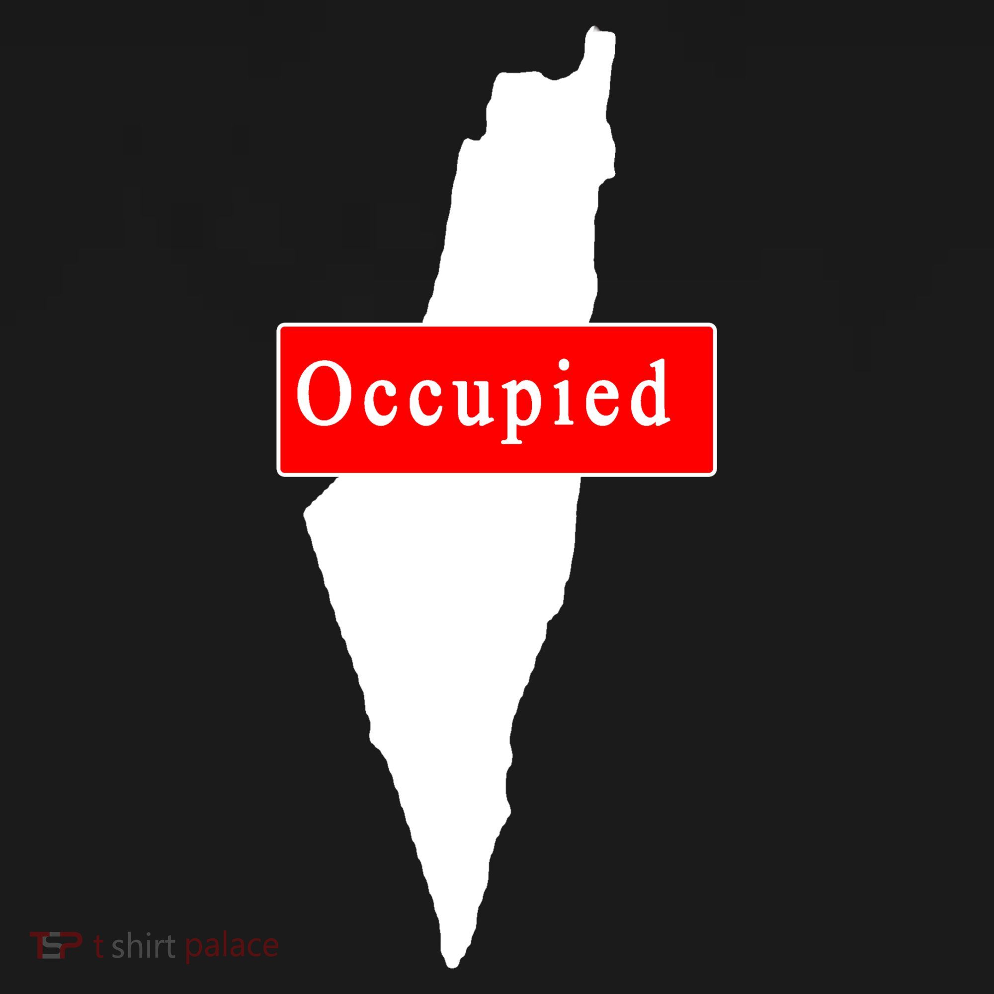 Occupied Palestine Free Gaza Anti Israel Women's Tank Top