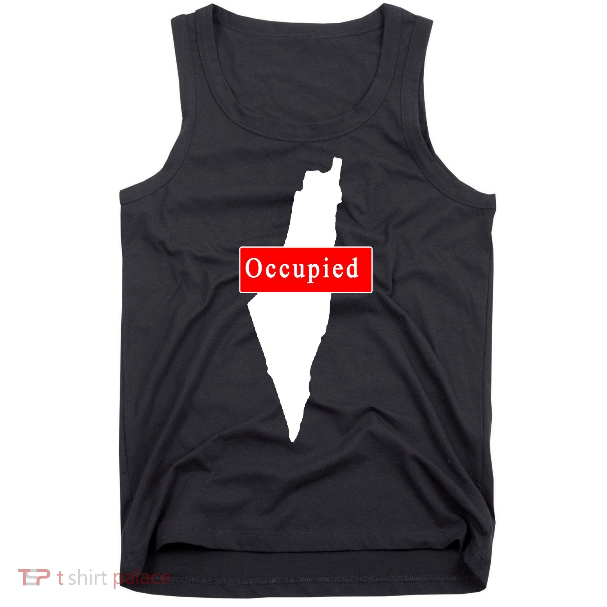 Occupied Palestine Free Gaza Anti Israel Tank Top