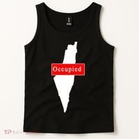 Occupied Palestine Free Gaza Anti Israel Tank Top thumb 2