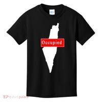 Occupied Palestine Free Gaza Anti Israel Kids T-Shirt thumb 0