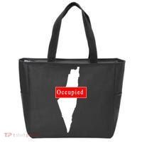 Occupied Palestine Free Gaza Anti Israel Tote Bag thumb 0