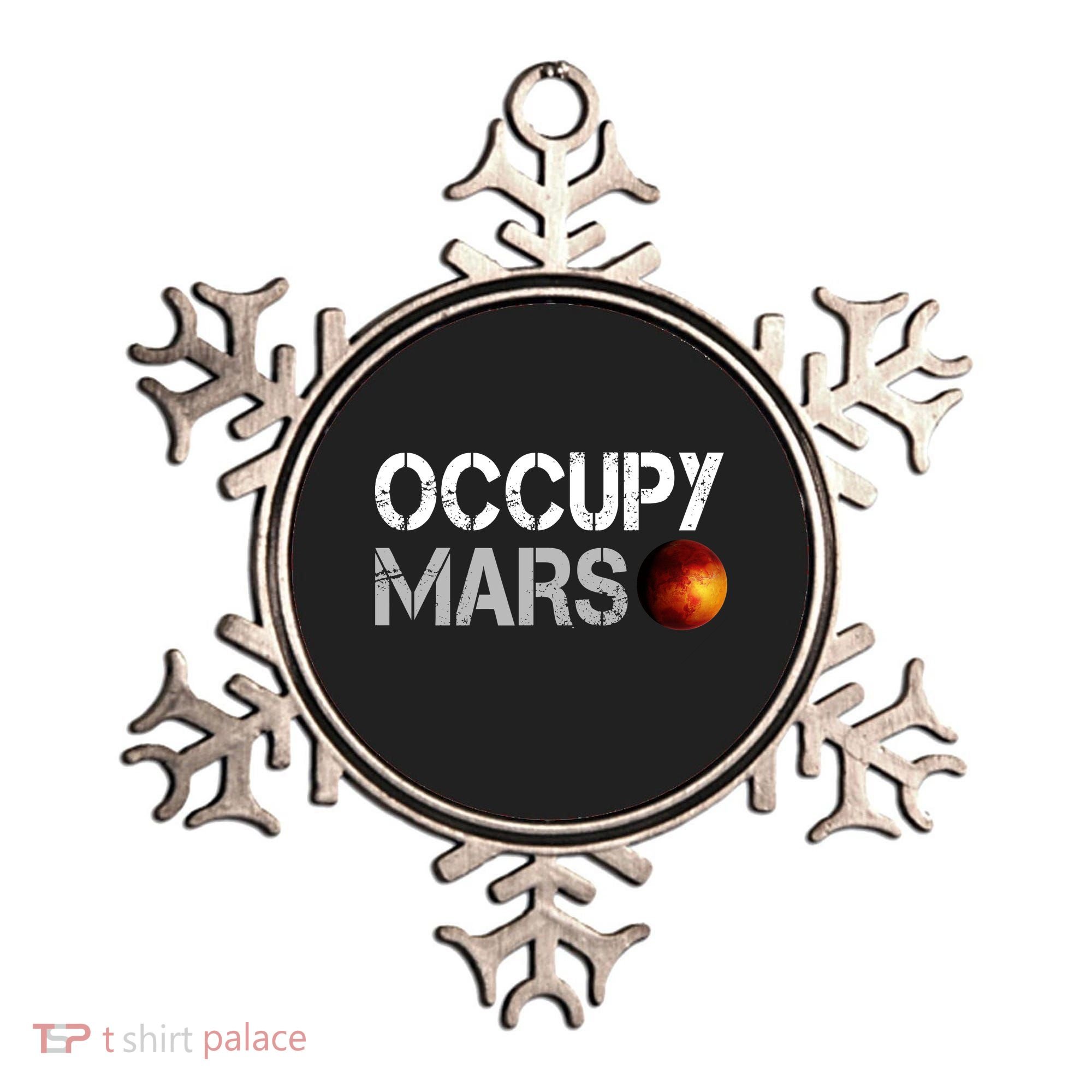 Occupy Mars Ornament