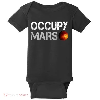 Occupy Mars Baby Bodysuit