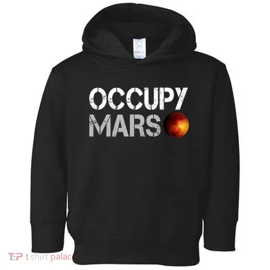 Occupy Mars Toddler Hoodie
