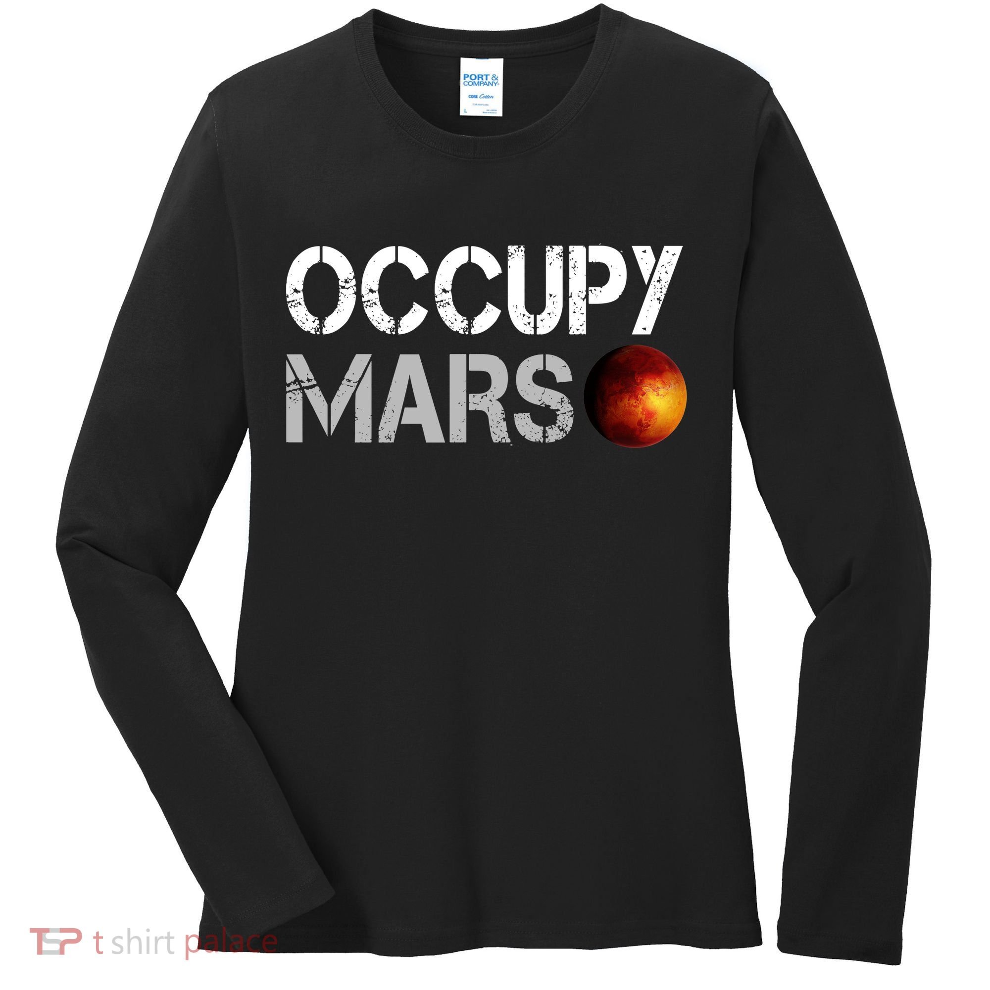 Occupy Mars Women's Long Sleeve Shirt