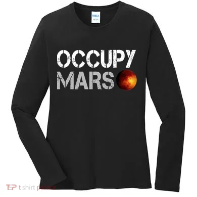 Occupy Mars Women's Long Sleeve Shirt