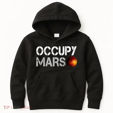 Occupy Mars Kids Hoodie