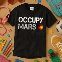 Occupy Mars Kids T-Shirt thumb 3