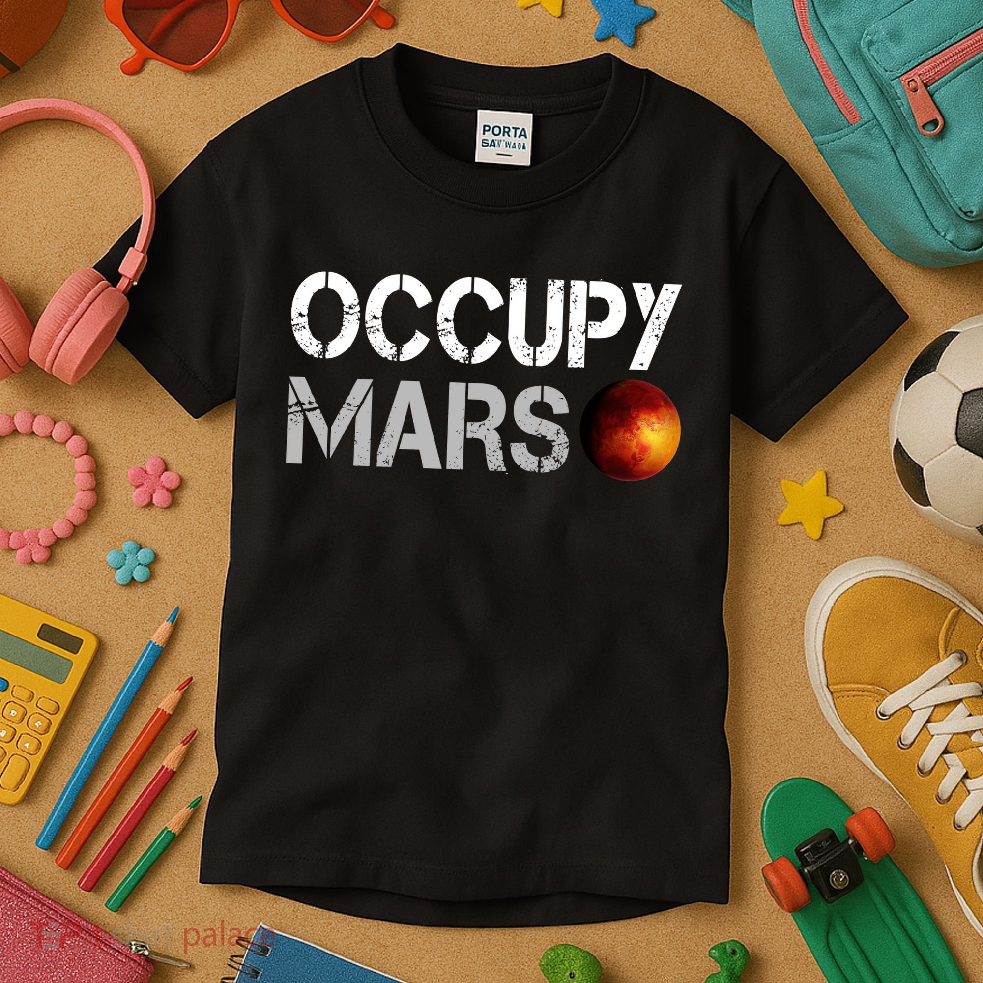 Occupy Mars Kids T-Shirt
