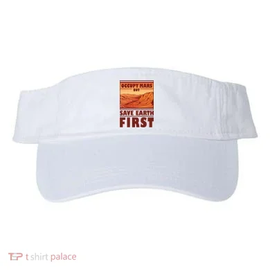 Occupy Mars But Save Earth First Visor