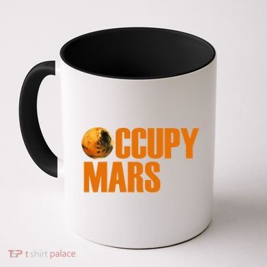 Occupy Mars Space Coffee Mug