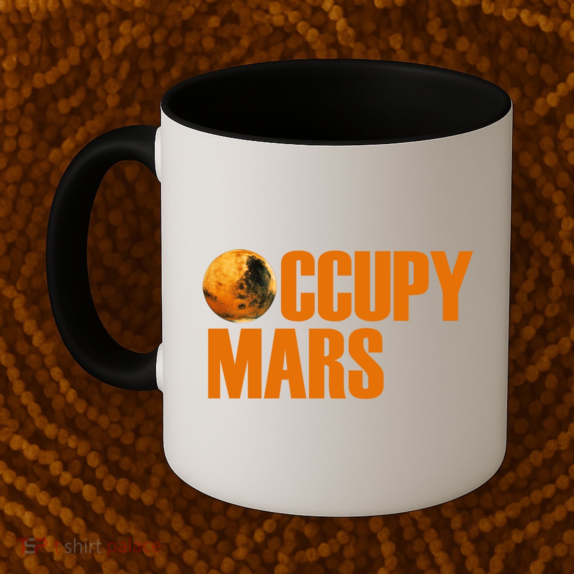 Occupy Mars Space Coffee Mug