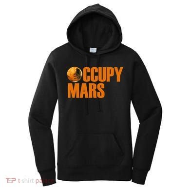 Occupy Mars Space Women's Hoodie