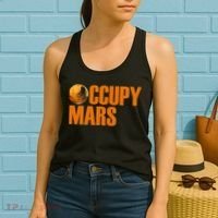 Occupy Mars Space Women's Tank Top thumb 2