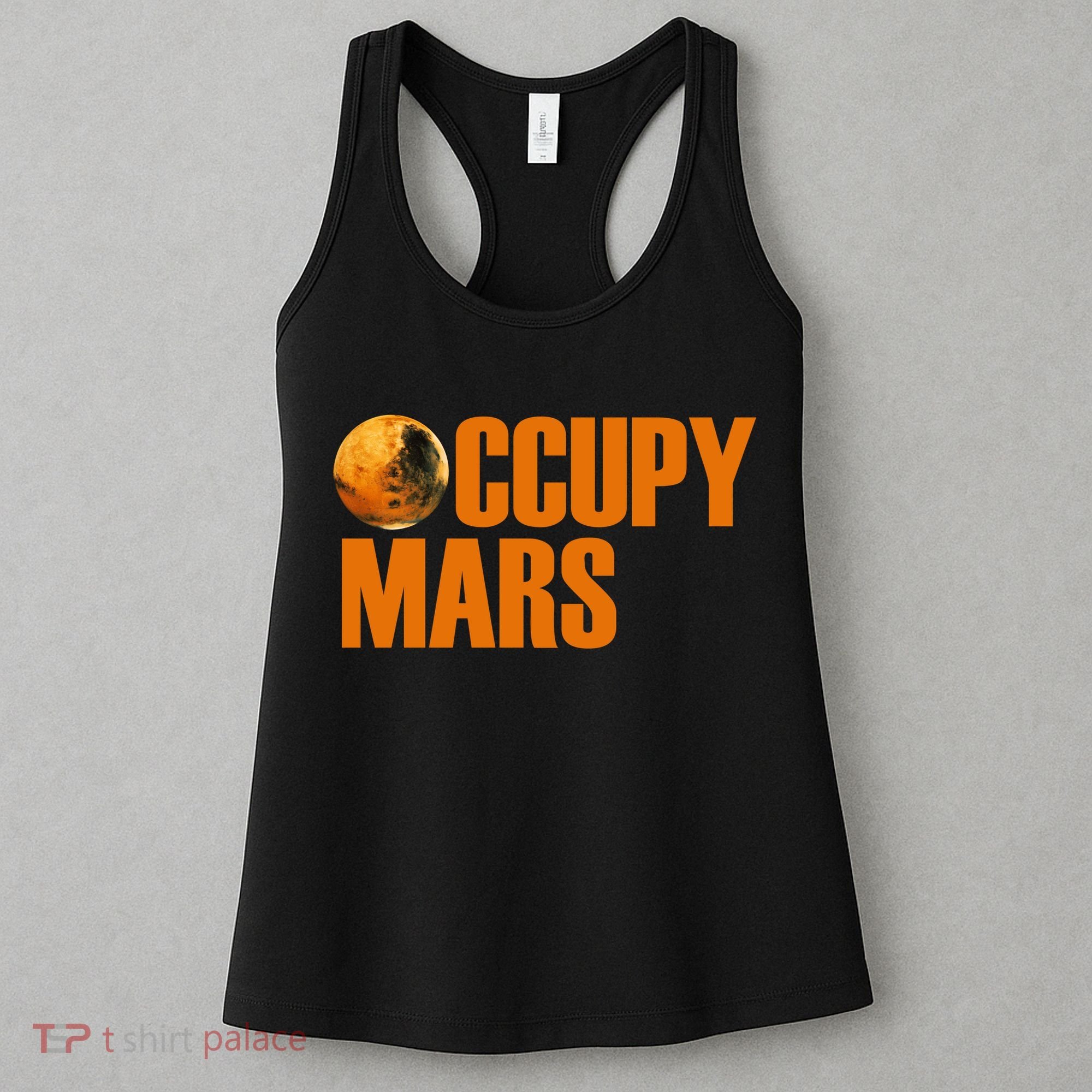 Occupy Mars Space Women's Tank Top