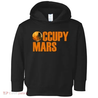 Occupy Mars Space Toddler Hoodie