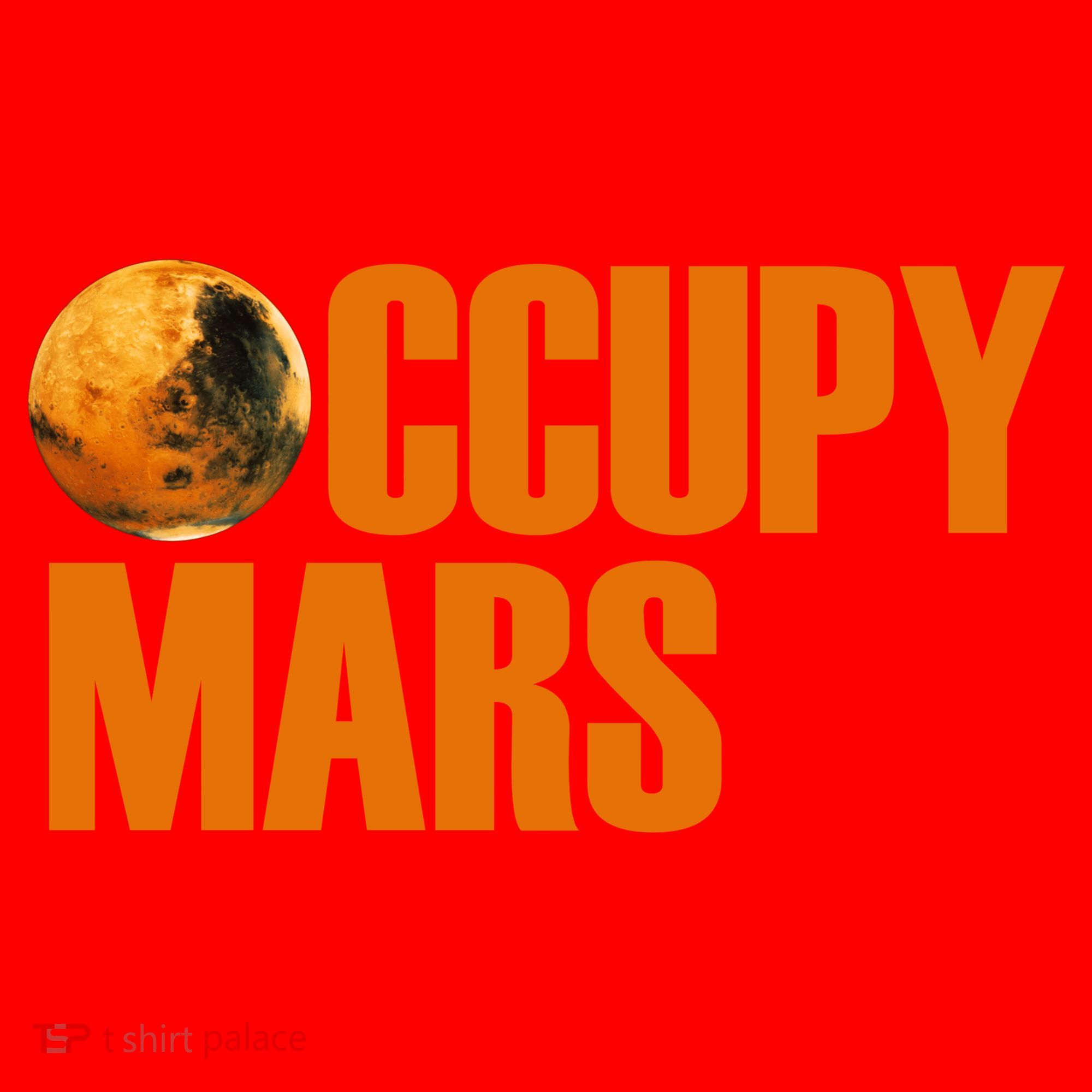 Occupy Mars Space Santa Hat