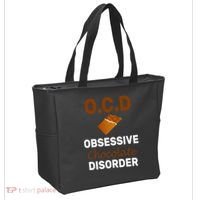 OCD Obsessive Chocolate Disorder Tote Bag thumb 2