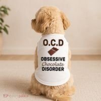 OCD Obsessive Chocolate Disorder Doggie Tank thumb 2