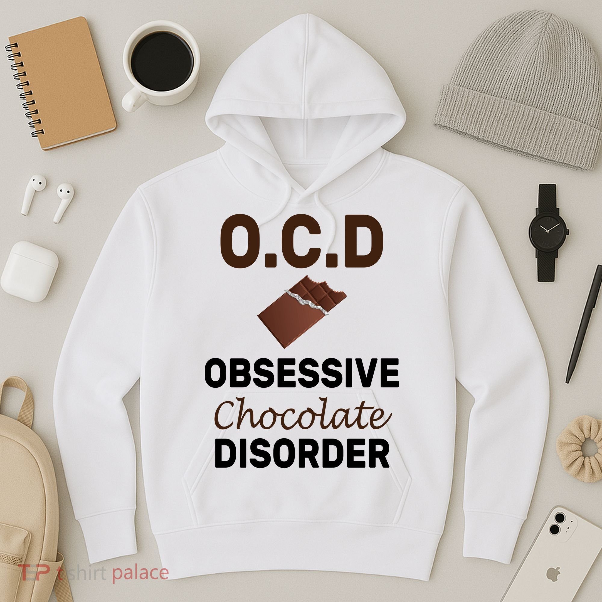 OCD Obsessive Chocolate Disorder Hoodie