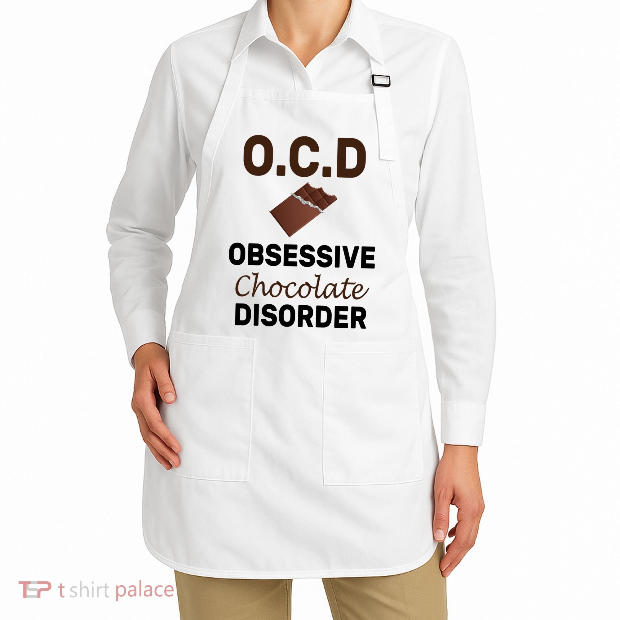OCD Obsessive Chocolate Disorder Apron