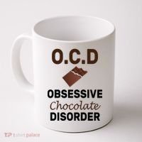 OCD Obsessive Chocolate Disorder Coffee Mug thumb 0