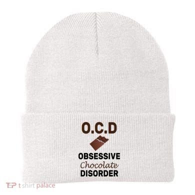 OCD Obsessive Chocolate Disorder Beanie