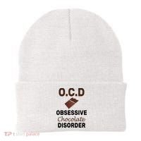 OCD Obsessive Chocolate Disorder Beanie thumb 0
