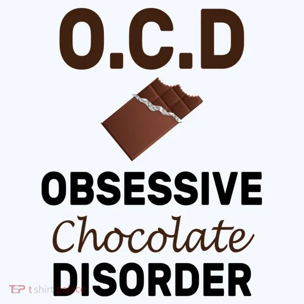 OCD Obsessive Chocolate Disorder Polo