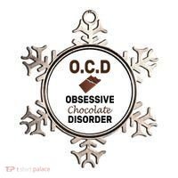 OCD Obsessive Chocolate Disorder Ornament thumb 0