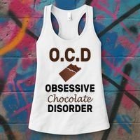 OCD Obsessive Chocolate Disorder Women's Tank Top thumb 3