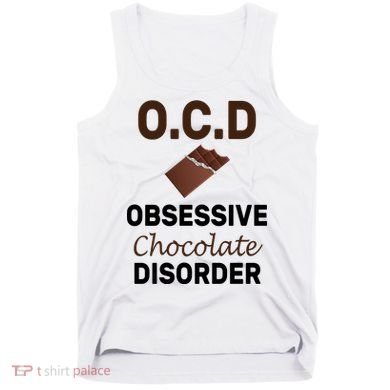 OCD Obsessive Chocolate Disorder Tank Top