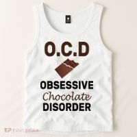 OCD Obsessive Chocolate Disorder Tank Top thumb 2