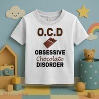 OCD Obsessive Chocolate Disorder Toddler T-Shirt thumb 3