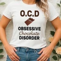 OCD Obsessive Chocolate Disorder Women's T-Shirt thumb 2