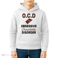 OCD Obsessive Chocolate Disorder Kids Hoodie thumb 4