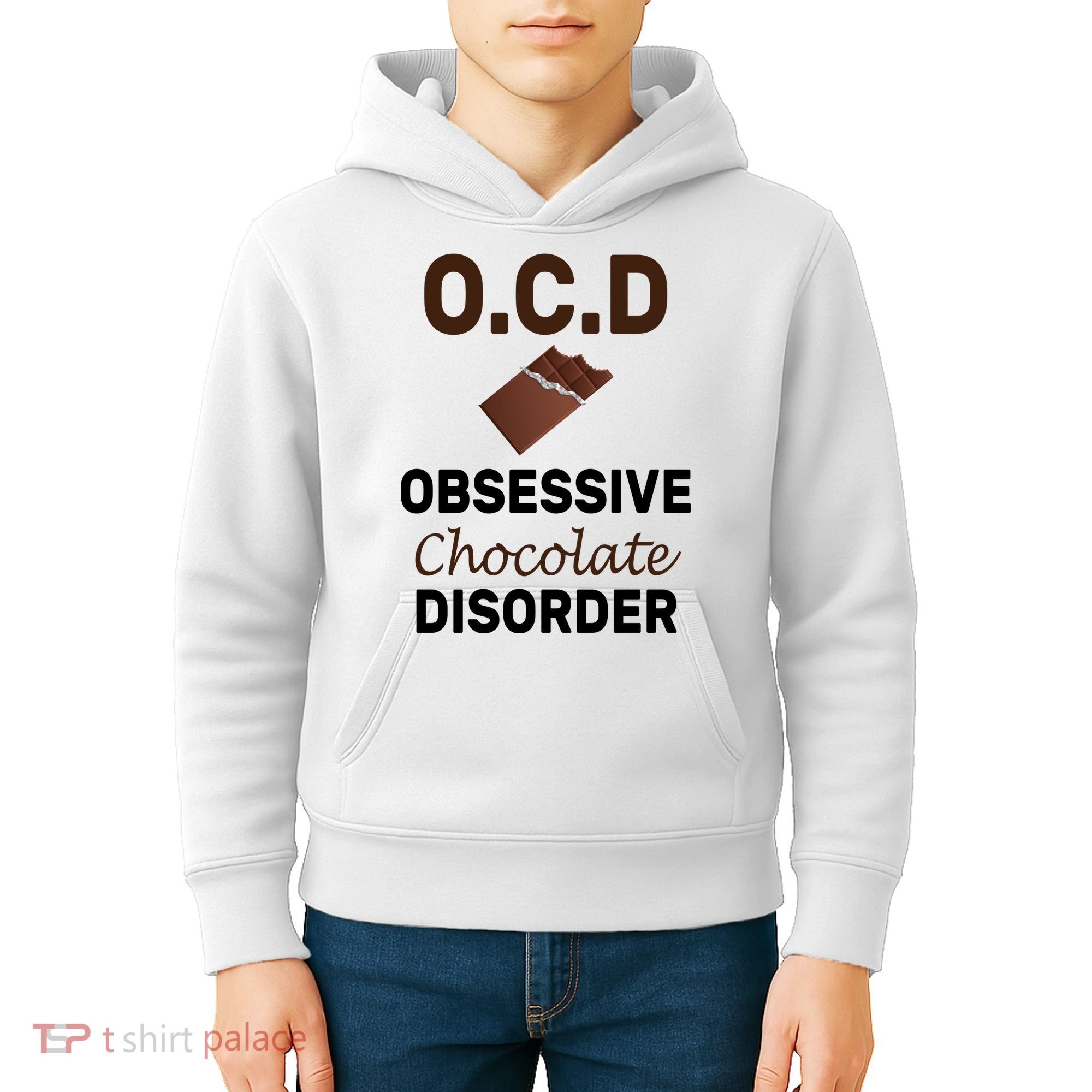 OCD Obsessive Chocolate Disorder Kids Hoodie