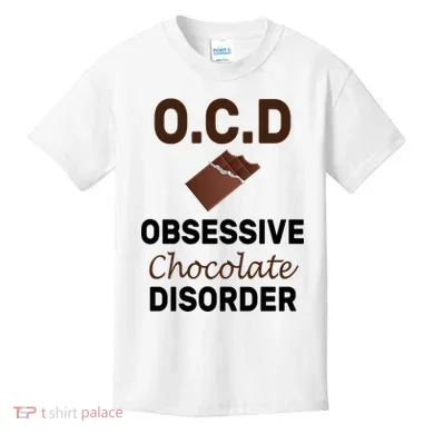 OCD Obsessive Chocolate Disorder Kids T-Shirt