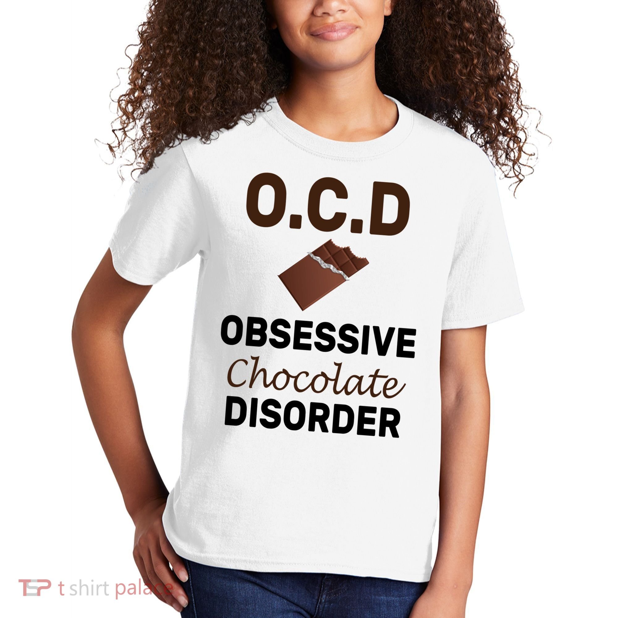 OCD Obsessive Chocolate Disorder Kids T-Shirt