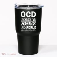OCD Obsessive Cycling Disorder Tumbler thumb 0