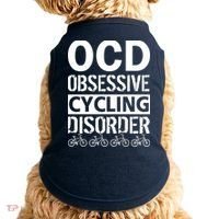 OCD Obsessive Cycling Disorder Doggie Tank thumb 0