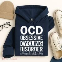 OCD Obsessive Cycling Disorder Hoodie thumb 4