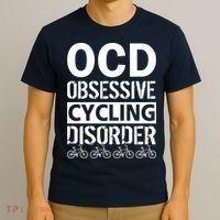 OCD Obsessive Cycling Disorder T-Shirt thumb 3