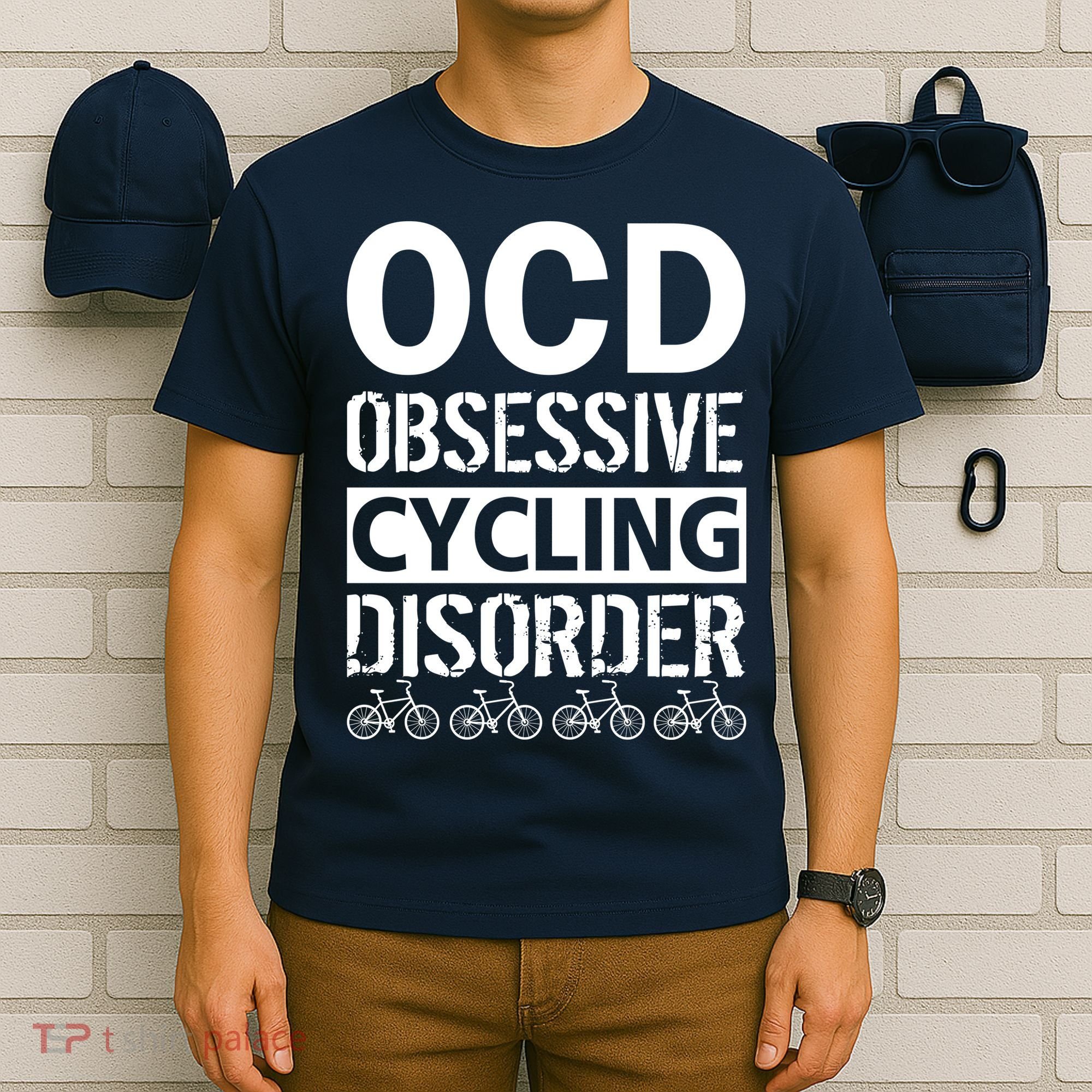 OCD Obsessive Cycling Disorder T-Shirt