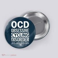 OCD Obsessive Cycling Disorder Button thumb 0