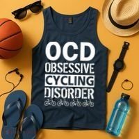 OCD Obsessive Cycling Disorder Tank Top thumb 4