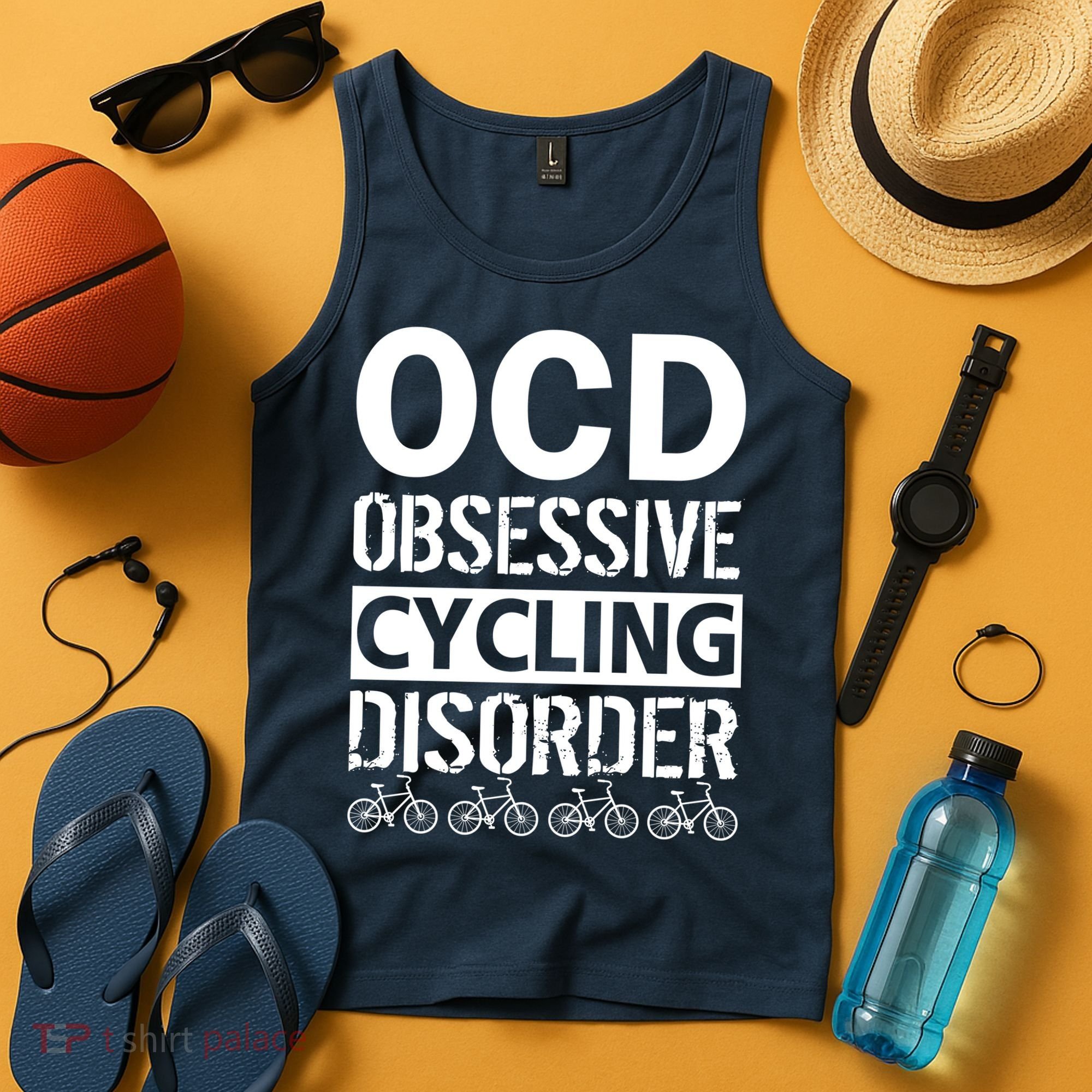OCD Obsessive Cycling Disorder Tank Top