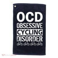 OCD Obsessive Cycling Disorder Golf Towel thumb 0