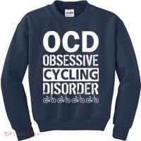 OCD Obsessive Cycling Disorder Kids Sweatshirt thumb 0