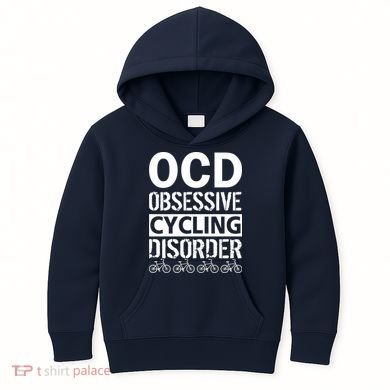OCD Obsessive Cycling Disorder Kids Hoodie